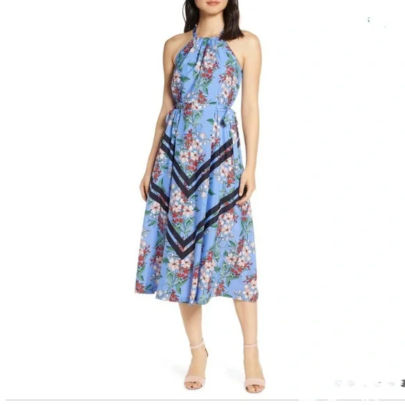 vince camuto fit and flare midi dress SPANXshape Dressy Scuba Micro Flare Legging – Treehouse On Main main image 1